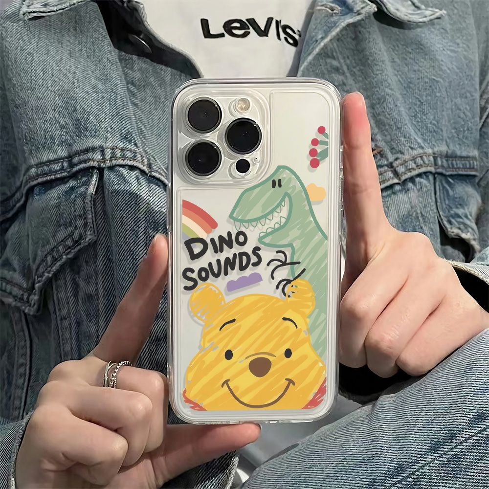 ✅Ốp Điện Thoại Mềm Chống Sốc In Hình Gấu Pooh Cho Iphone 11plus Max6In 14pro13 78 12 6NF0