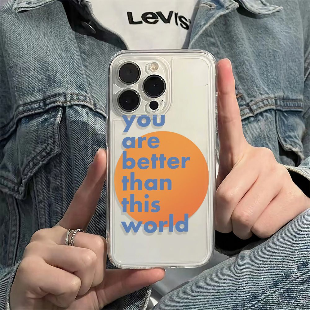 ✅Ốp Điện Thoại Mềm Chống Sốc Kiểu Dáng Đơn Giản Cho Iphone12Plus6In1178 13 14promax