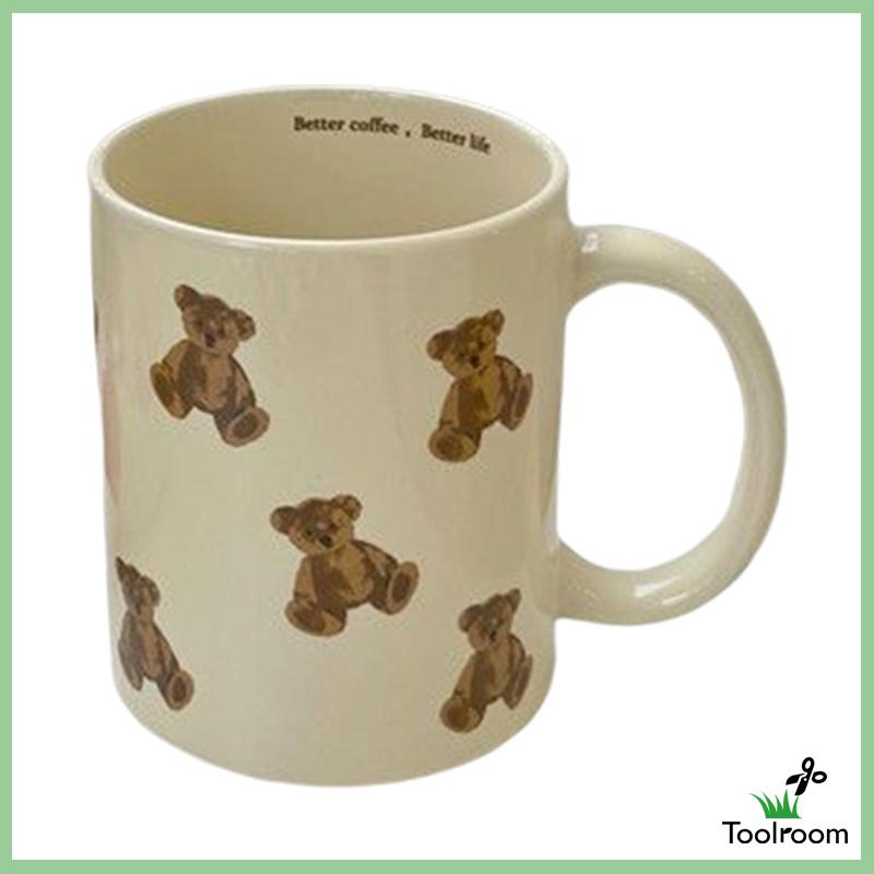 Cốc Sứ Uống Trà Có Tay Cầm Tiện Dụng Cho Nhà Bếp