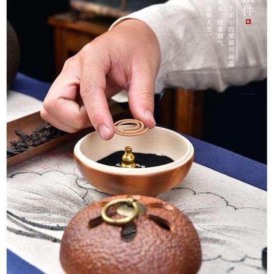 Đế Đốt Trầm Hương Bằng Gỗ Đàn Hương Trang Trí Nhà Cửa Phong Cách Mới