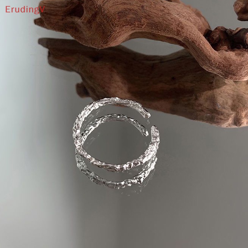 [ErudingV] Nhẫn Hở Điều Chỉnh Được Phong Cách Niche Đơn Giản Cá Tính Hợp Thời Trang Cho Nữ [Mới]