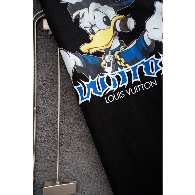 Áo Thun Unisex Cổ Tròn Tay Ngắn In Chữ L1V 88- Thời Trang Đường Phố Mới Nhất 2023