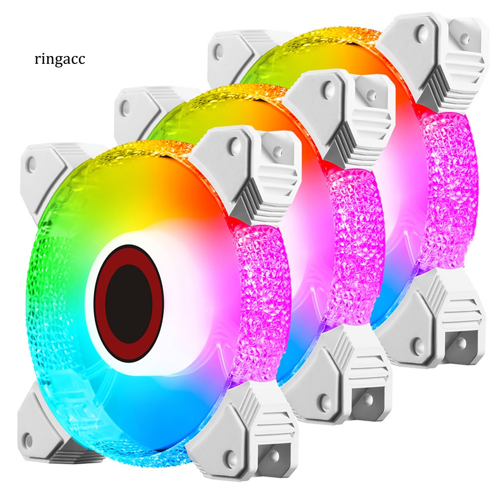 Quạt Tản Nhiệt Làm Mát 7 Cánh 12cm Chống Rung Cho Bo Mạch Chủ