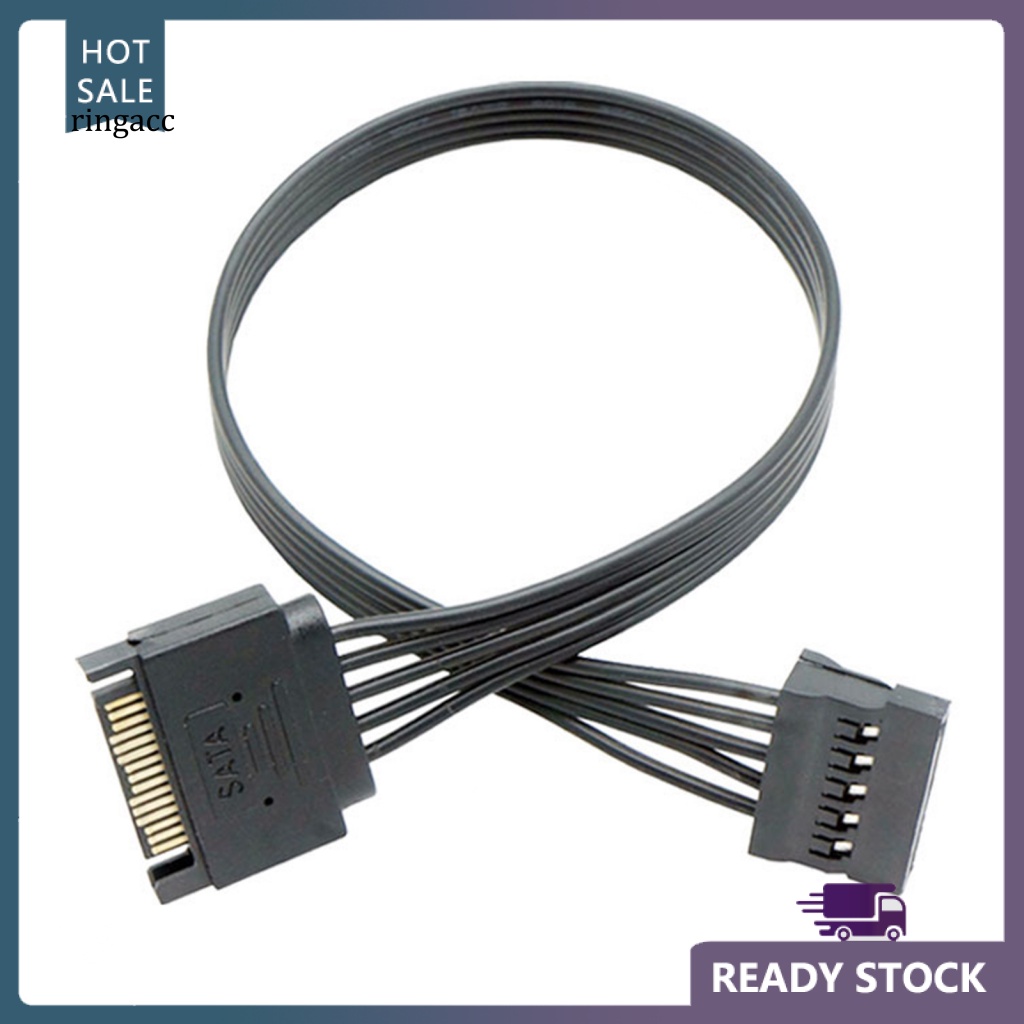 Dây Cáp Chia Nguồn Ổ Cứng Hiệu Quả Cao 1 Sang 5 SATA 15Pin Cho Máy Tính