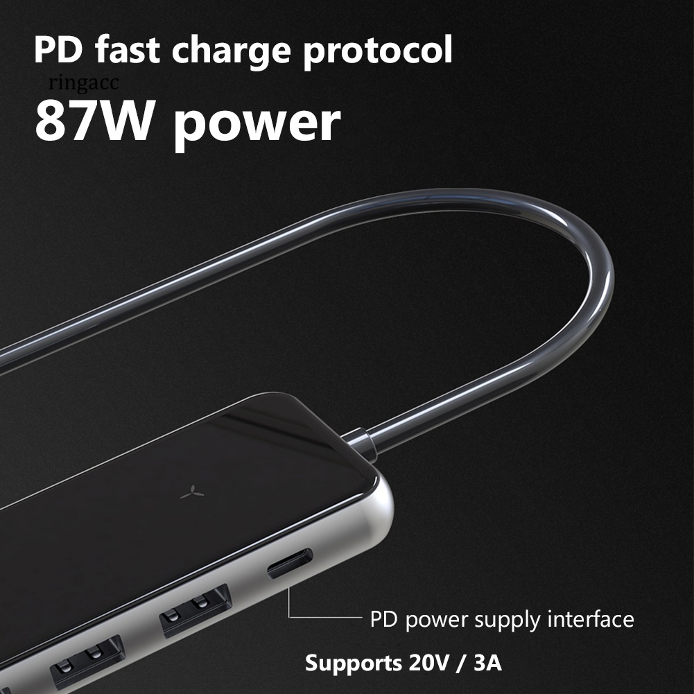 Bộ Chia 3 Cổng USB 3.0 Sang HDMI 5 Trong 1 Cho PC / Laptop