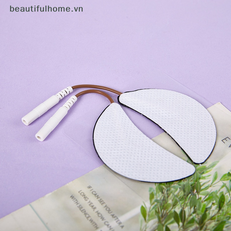 1 Cặp Miếng Dán Massage Điện Cực Thay Thế Bằng Vải Không Dệt