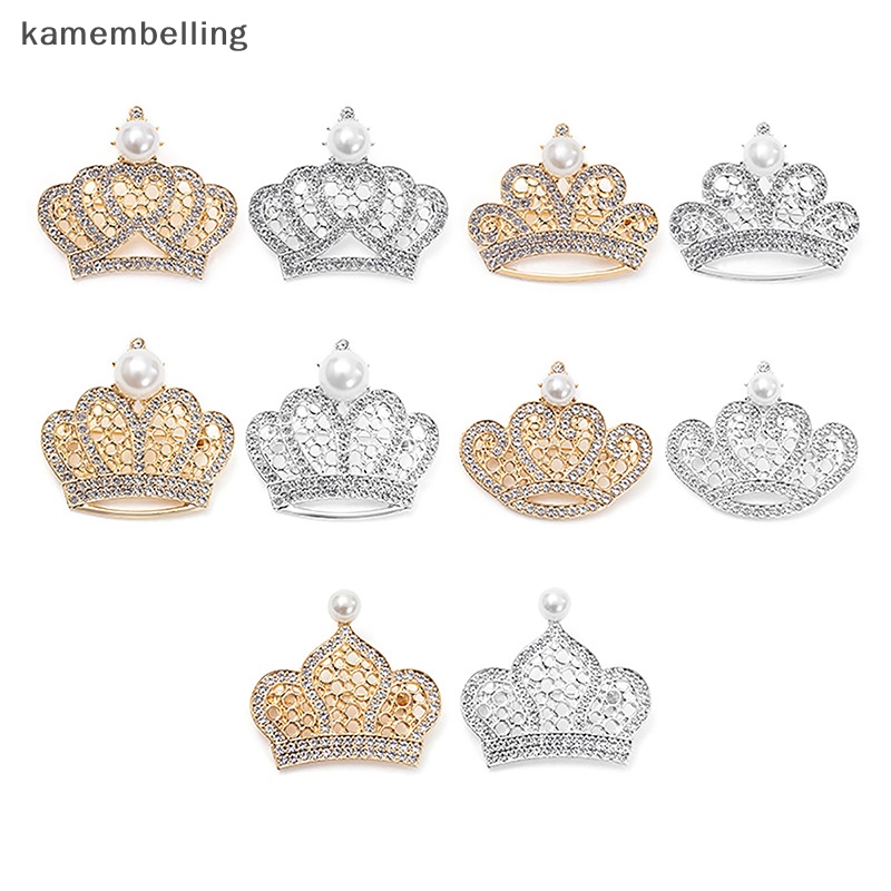 Trâm Cài Áo Hình Vương Miện Đính Đá Thời Trang Cho Nữ