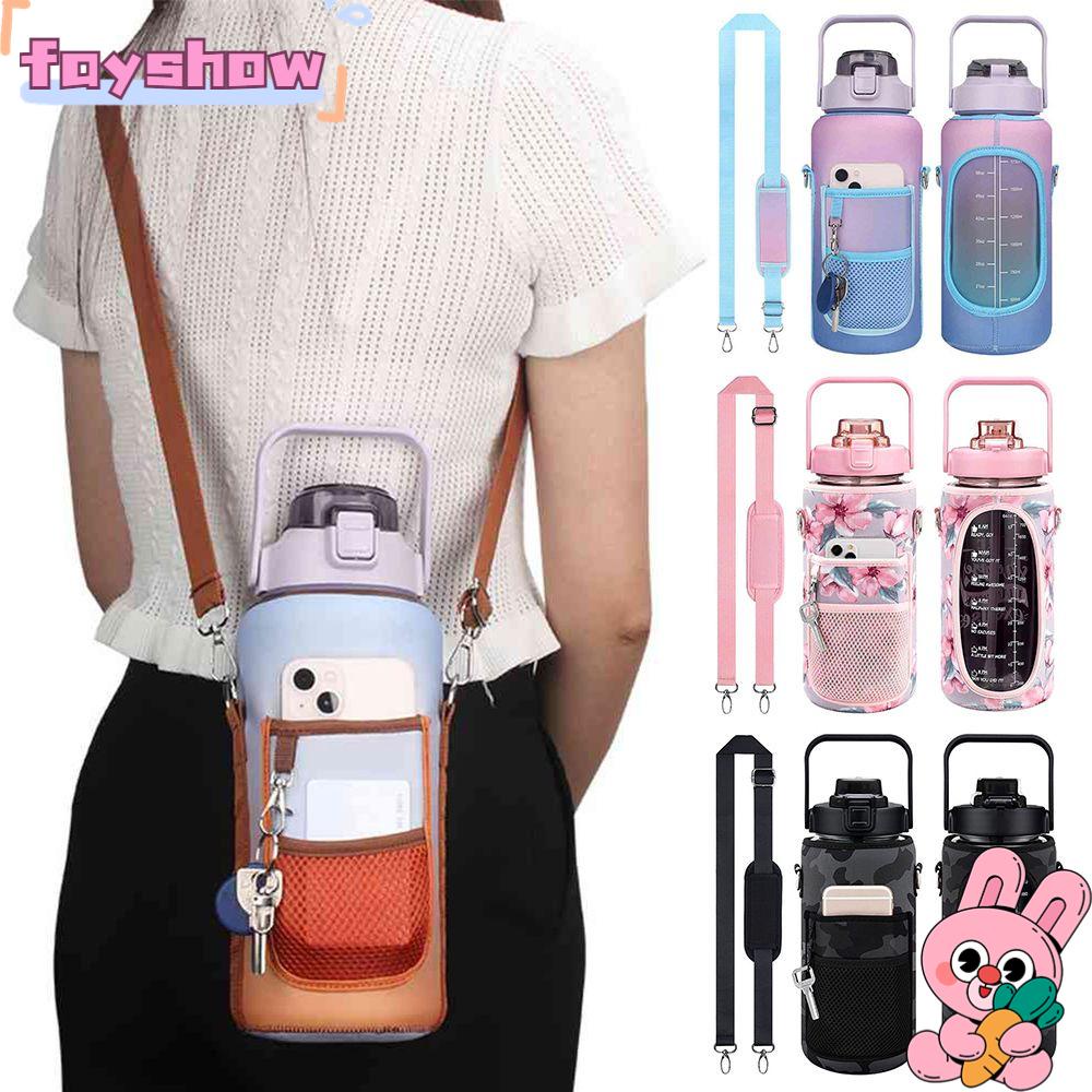 Túi Đựng Bình Nước / Điện Thoại Cách Nhiệt Có Dây Đeo Thời Trang