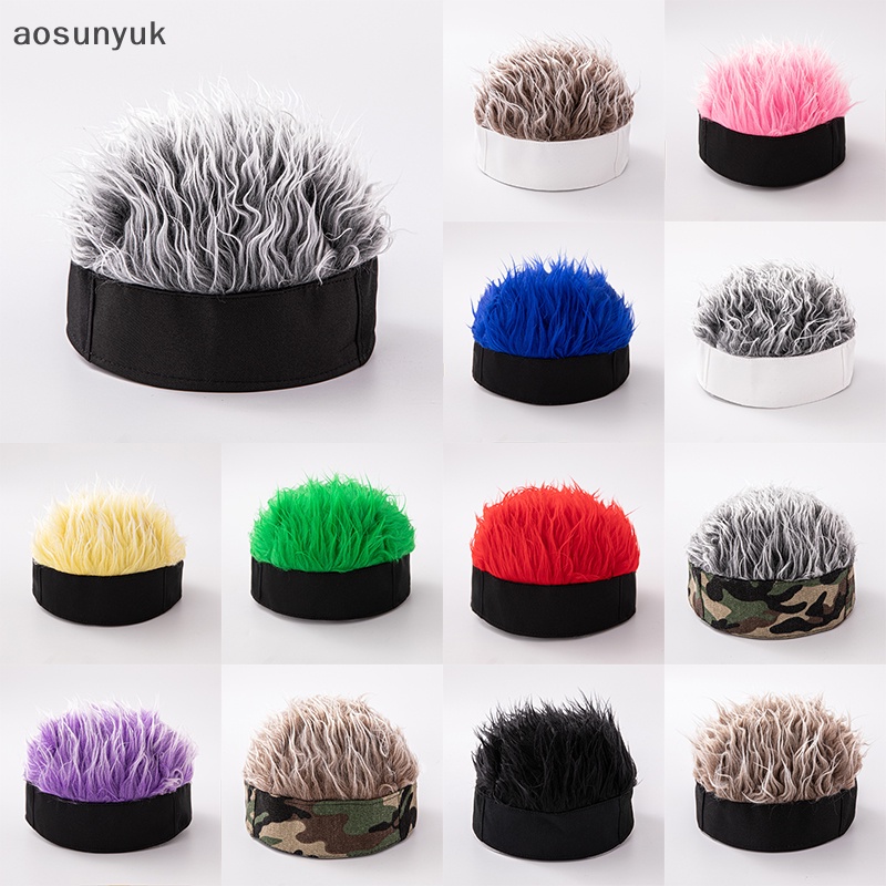 Aosunyuk 1 Mũ Trùm Đầu Kiểu Tóc Giả Kiểu Ngụy Trang Phong Cách Punk Rock Thể Thao Ngoài Trời Dành Cho Nam Và Nữ