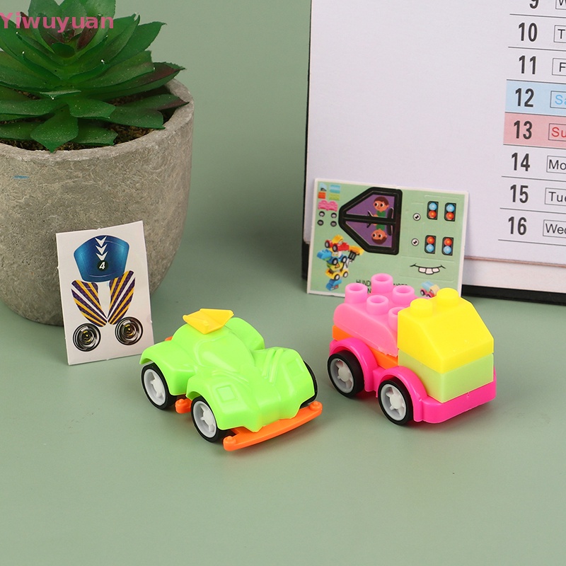 < Yiwuyuan > Bộ 5 Mô Hình Xe Tải Đồ Chơi Mini Nhiều Màu Sắc Dễ Thương Sáng Tạo Phù Hợp Làm Quà Cho Trẻ Em Mới