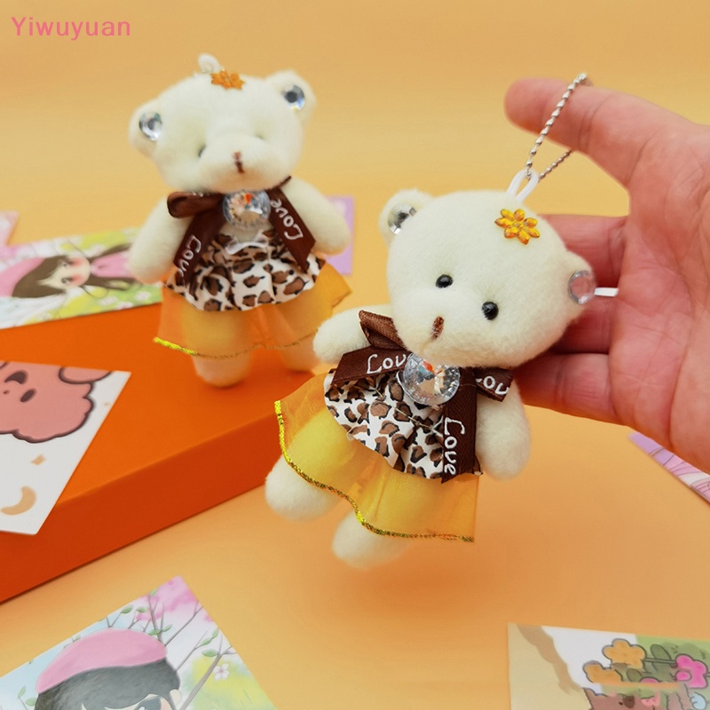 < Yiwuyuan > Búp Bê Gấu Bông Cặp Đôi Hoạt Hình Nghệ Thuật Mẫu Mới