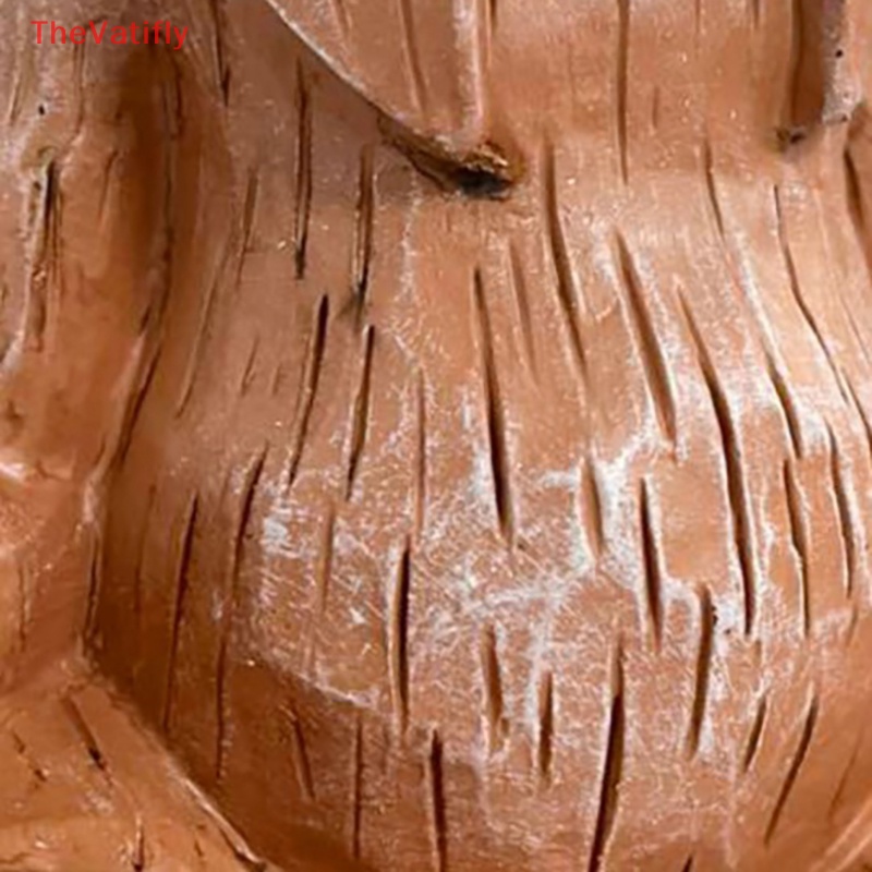 [Thevaly] Tượng Hình Thỏ Tập Yoga Bằng Gỗ Thiếc Điêu Khắc Meditag Zen Tượng Phật Giáo Bán Chạy