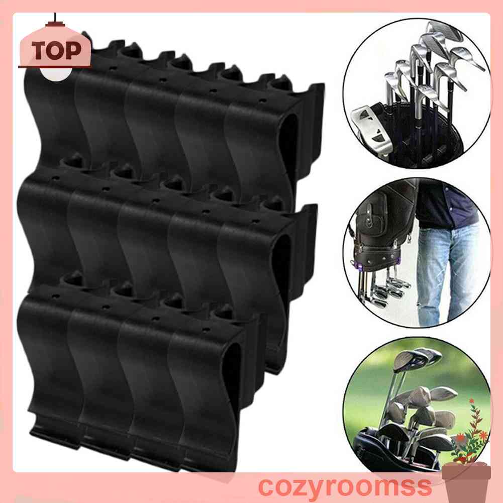Set 14 Kẹp Cố Định Gậy Đánh Golf Mini Màu Đen