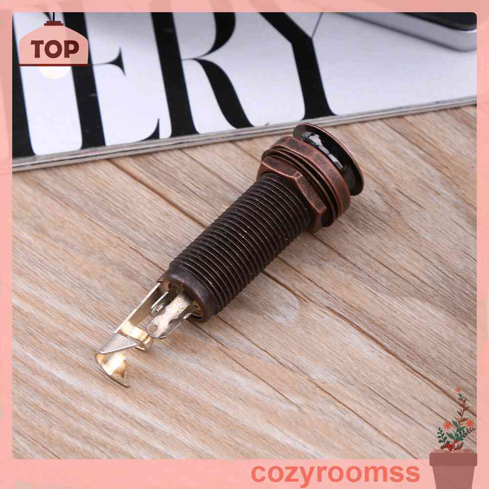 1 Jack Cắm Đầu Ra Bằng Đồng Cho Guitar Điện Acoustic