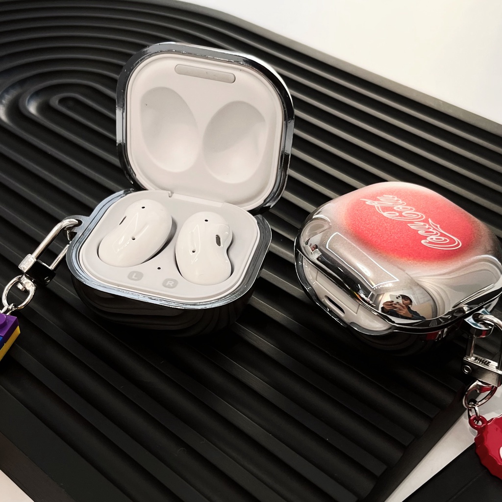 Vỏ Bảo Vệ Hộp Sạc Tai Nghe Samsung Galaxy Buds 2 / Galaxy Buds Pro / Galaxy Buds Live Bằng PC Trong Suốt