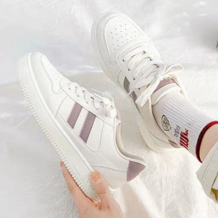 Giày Thể Thao Nữ Đế Dày Cột Dây Thời Trang Hàn Quốc Mới