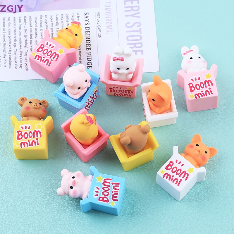 Hộp Đựng Kẹp Tóc / Trang Sức / Điện Thoại Hình Động Vật Hoạt Hình Ba Chiều DIY Mới