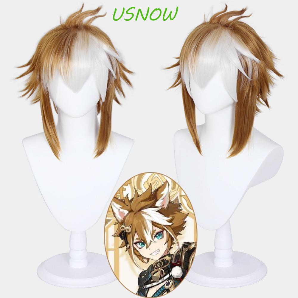 Bộ Tóc Giả Bằng Sợi Tổng Hợp Màu Gradient Hóa Trang Nhân Vật Gorou