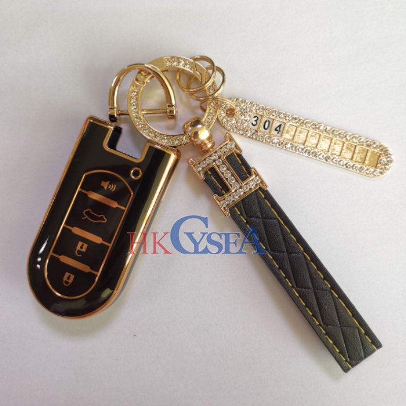 Vỏ TPU Bảo Vệ Chìa Khóa Xe Hơi Perodua MYVI BEZZA AXIA ARUZ Sarung Kunci Toyota Rush Wigo Điều Khiển Từ Xa 2022