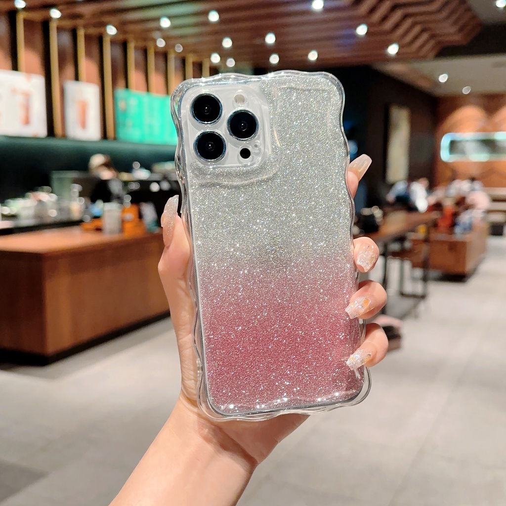 Ốp Điện Thoại tpu Mềm Trong Suốt In Họa Tiết Kim Cương &amp; Ngọn Lửa Cho iPhone 6 7 11 12 13 14 plus x xs xr xsmax pro promax