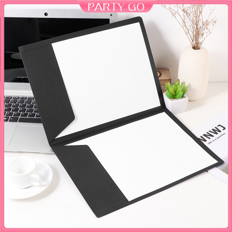 Bìa Đựng Tài Liệu Màu Đen Kiểu Dáng Dễ Thương Xinh Xắn