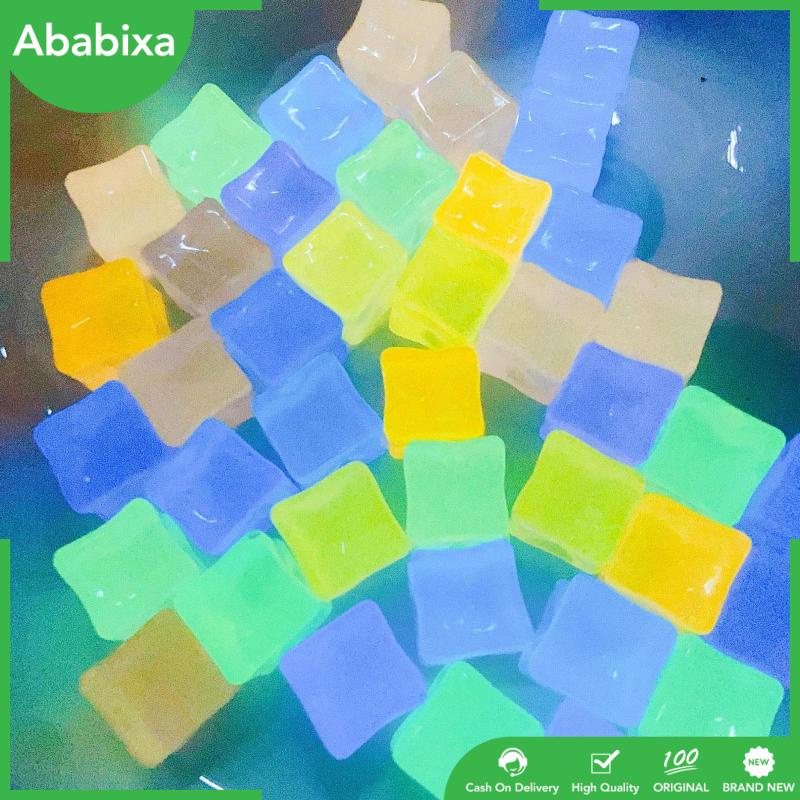 [Ababixa] 184 Viên Đá Acrylic Phát Sáng Trong Bóng Tối Trưng Bày Bể bơi / Đạo Cụ Chụp Ảnh Sự Kiện