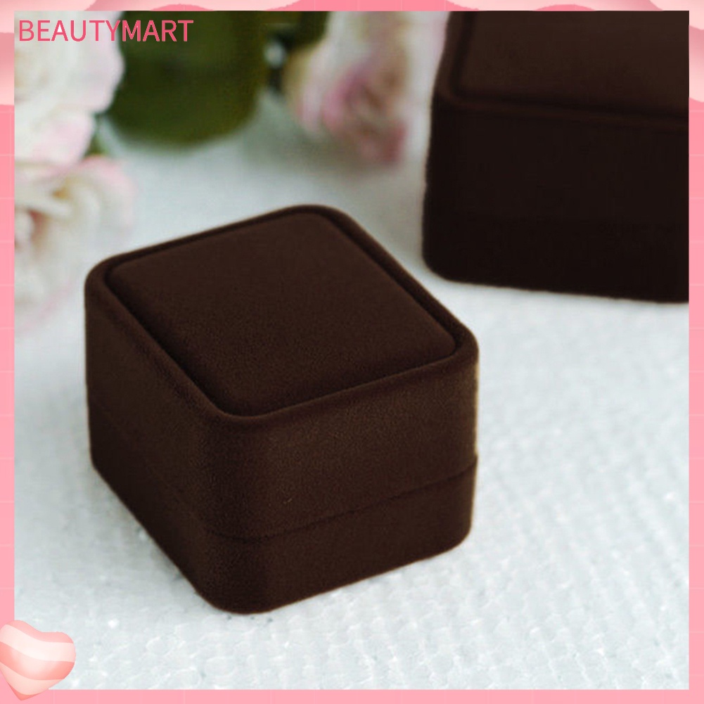 Hộp Đựng Trang Sức Hình Vuông Có Nắp Đậy Tiện Dụng