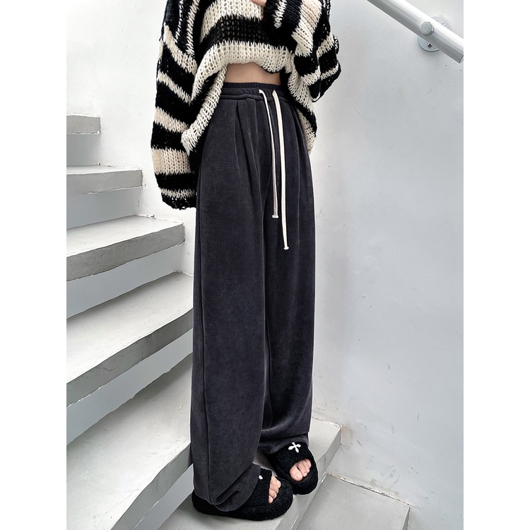 NRVP Quần Thể Thao Nữ Dài Phong Cách Hàn Quốc 2023