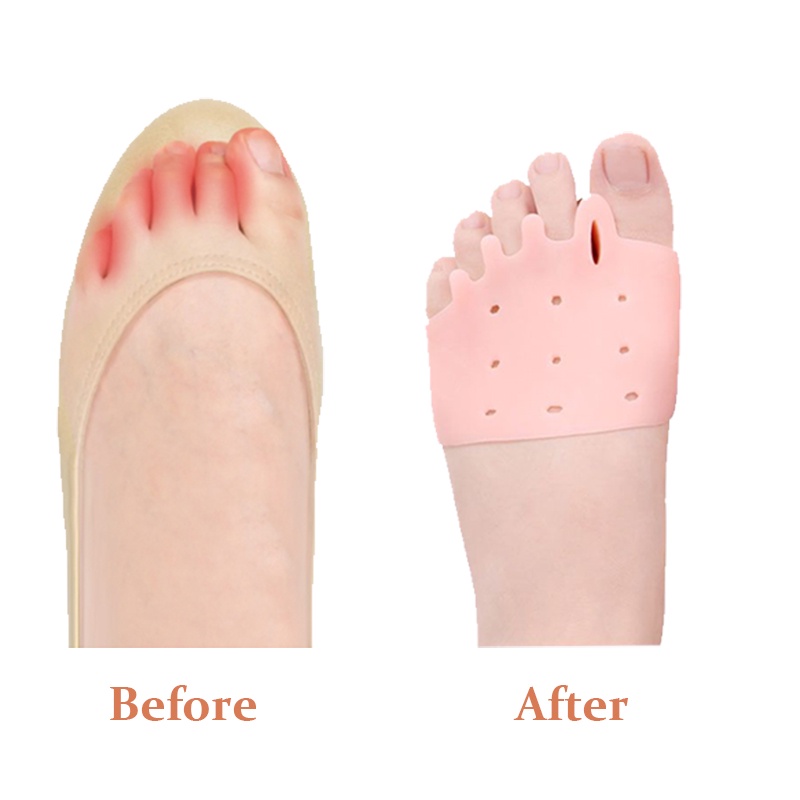Đệm Gel Silicon Mềm Bọc Bảo Vệ Ngón Chân Khi Mang Giày Cao Gót
