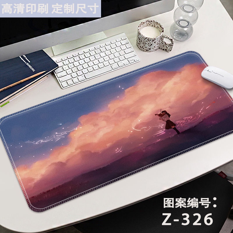 Dễ Thương Tấm Lót Chuột Máy Tính Chống Trượt Màu Hồng Xinh Xắn