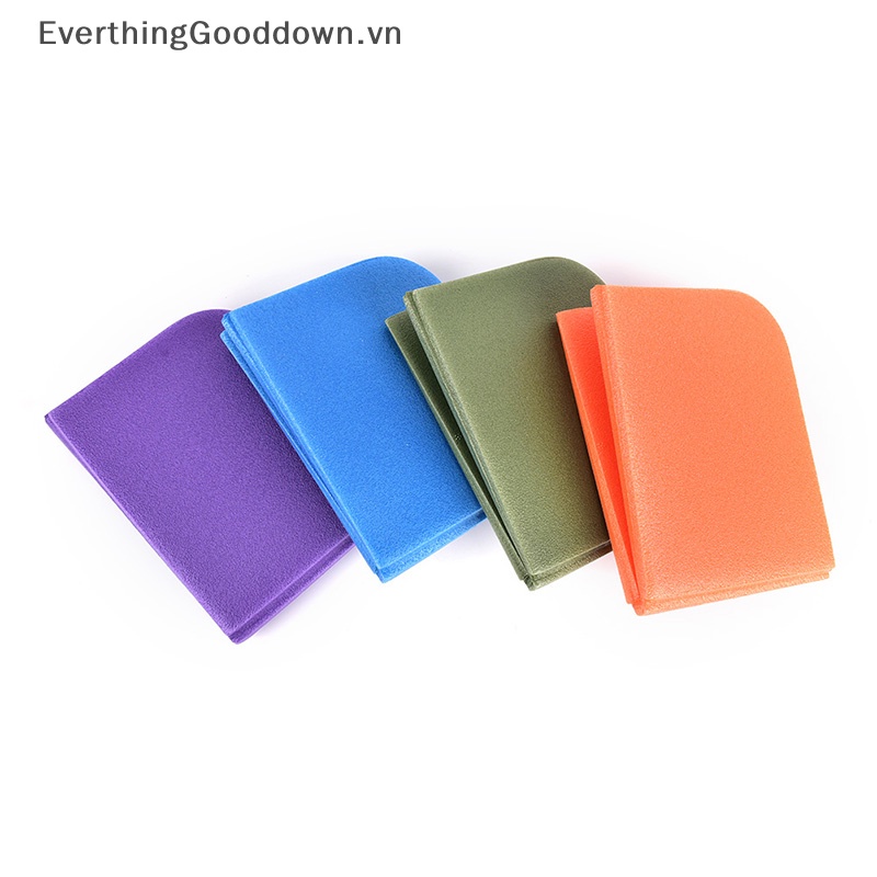 Everthinggooddown Đệm Ngồi Bằng Xốp Có Thể Gấp Gọn Dùng Khi Đi Cắm Trại / Leo Núi /
