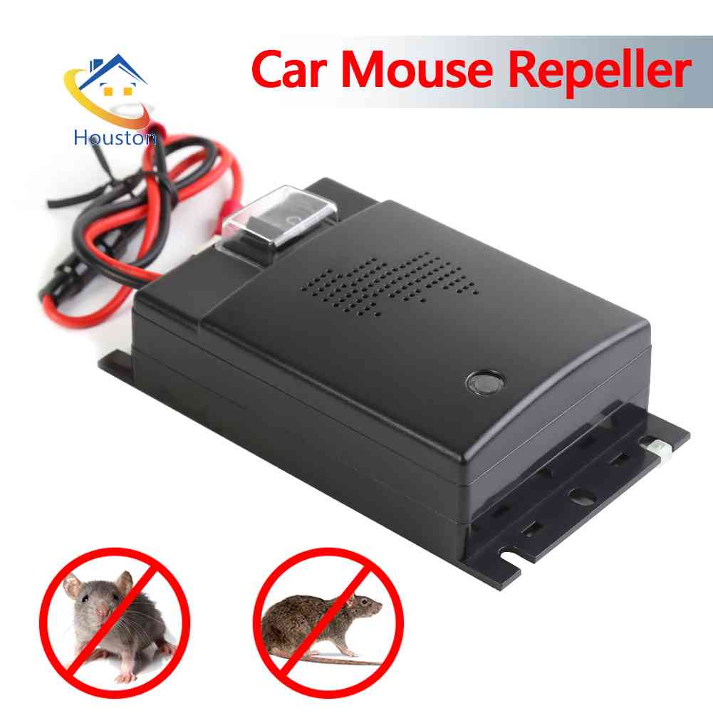 Thiết Bị Đuổi Chuột Bằng Sóng Siêu Âm 12V Cho Xe Hơi
