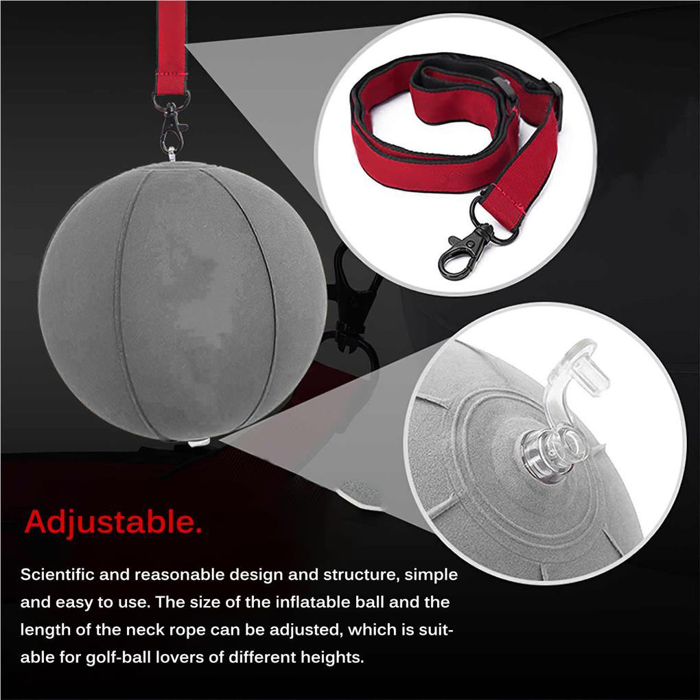 Bóng Bơm Hơi Mềm Điều Chỉnh Tư Thế Cánh Tay Có Dây Đeo Tùy Ý Hỗ Trợ Luyện Tập Đánh