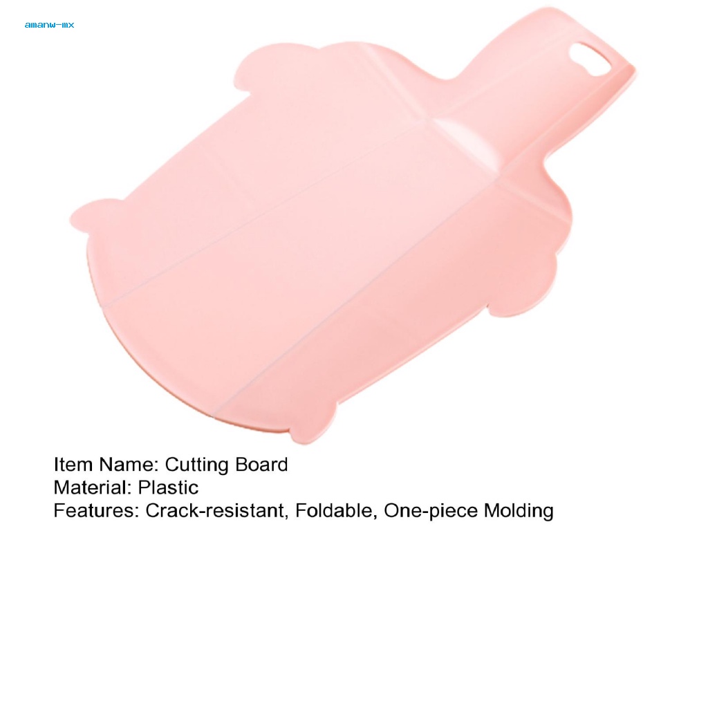 Thớt Cắt Thực Phẩm Chống Trượt Chống Bẩn Có Thể Gấp Gọn Tiện Dụng Cho Nhà Bếp