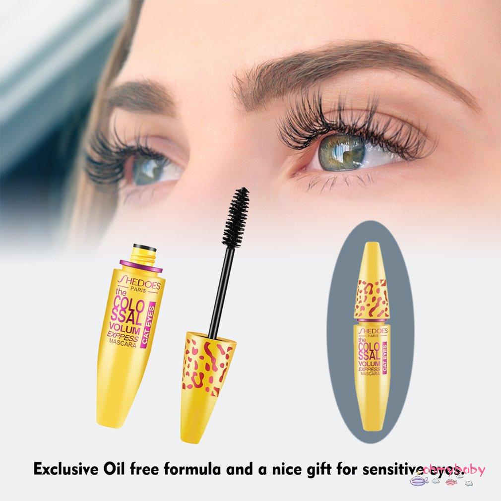 [InStock] Kem Nền Trang Điểm Mỹ Phẩm Kéo Dài Chiều Mi Cong Mascara Đen Nữ Dụng Cụ Làm Đẹp [Z/16]