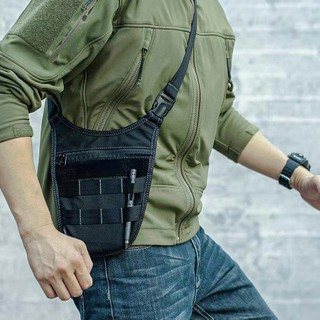 Túi đựng điện thoại luc 1000d đeo vai / thắt lưng bằng nylon vô hình chống trộm phù hợp với mọi người edc on-duty field adventure