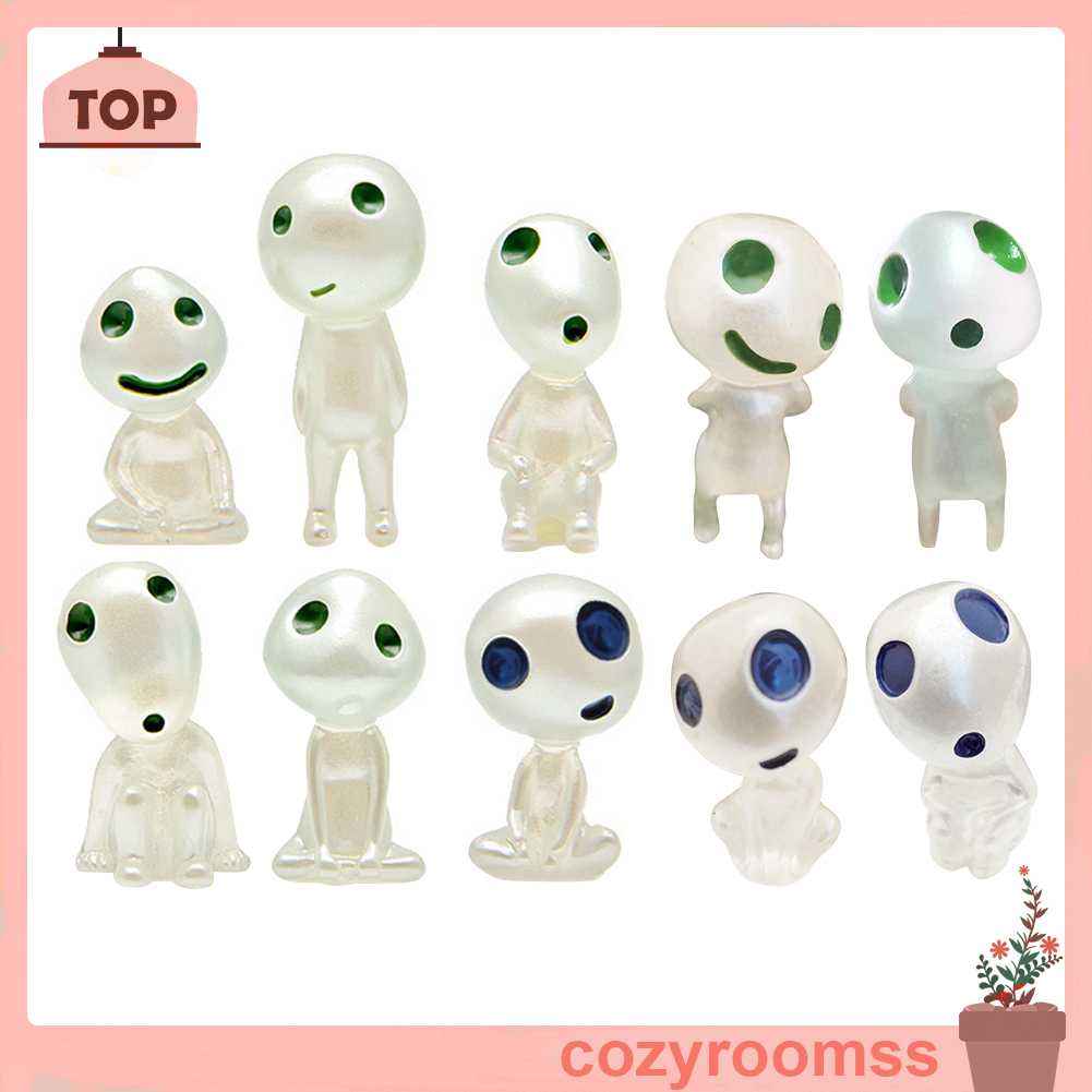 10 Mô Hình Mononoke Phát Sáng Trong Đêm Dùng Trang Trí Tiểu Cảnh