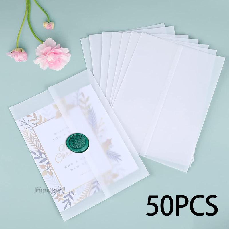 [Fenteer1] 50 Phong Bì Bằng Giấy Để Phác Thảo Ảnh Trong Bữa Tiệc