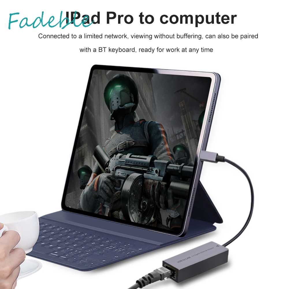 Thẻ Mạng 2.5G 2500Mbps Chuyển Đổi Từ Type-C / USB3.0 Sang RJ45