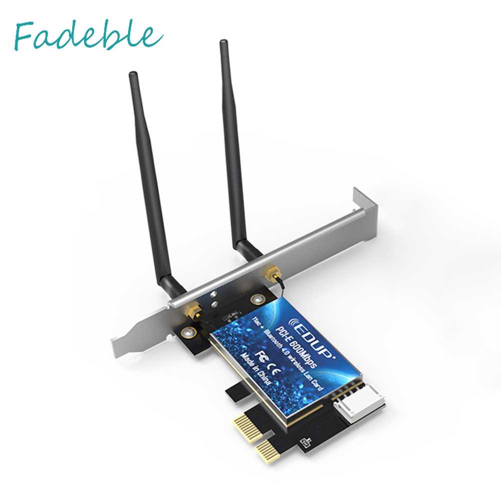 Thẻ Mạng WiFi Băng Tần Kép 2.4GHz / 5GHz Bluetooth 4.0