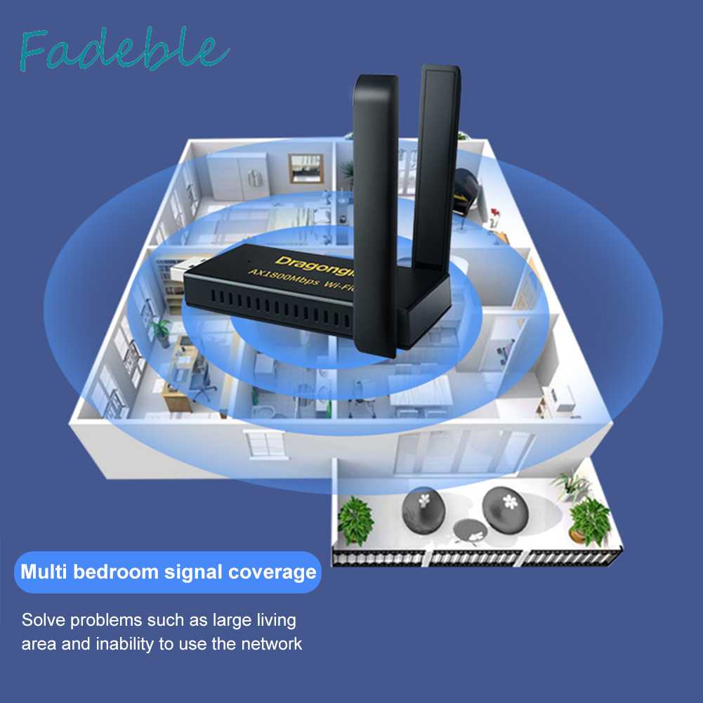 Usb 3.0 Thu Sóng Wifi 1800Mbps Cho Máy Tính, Văn Phòng