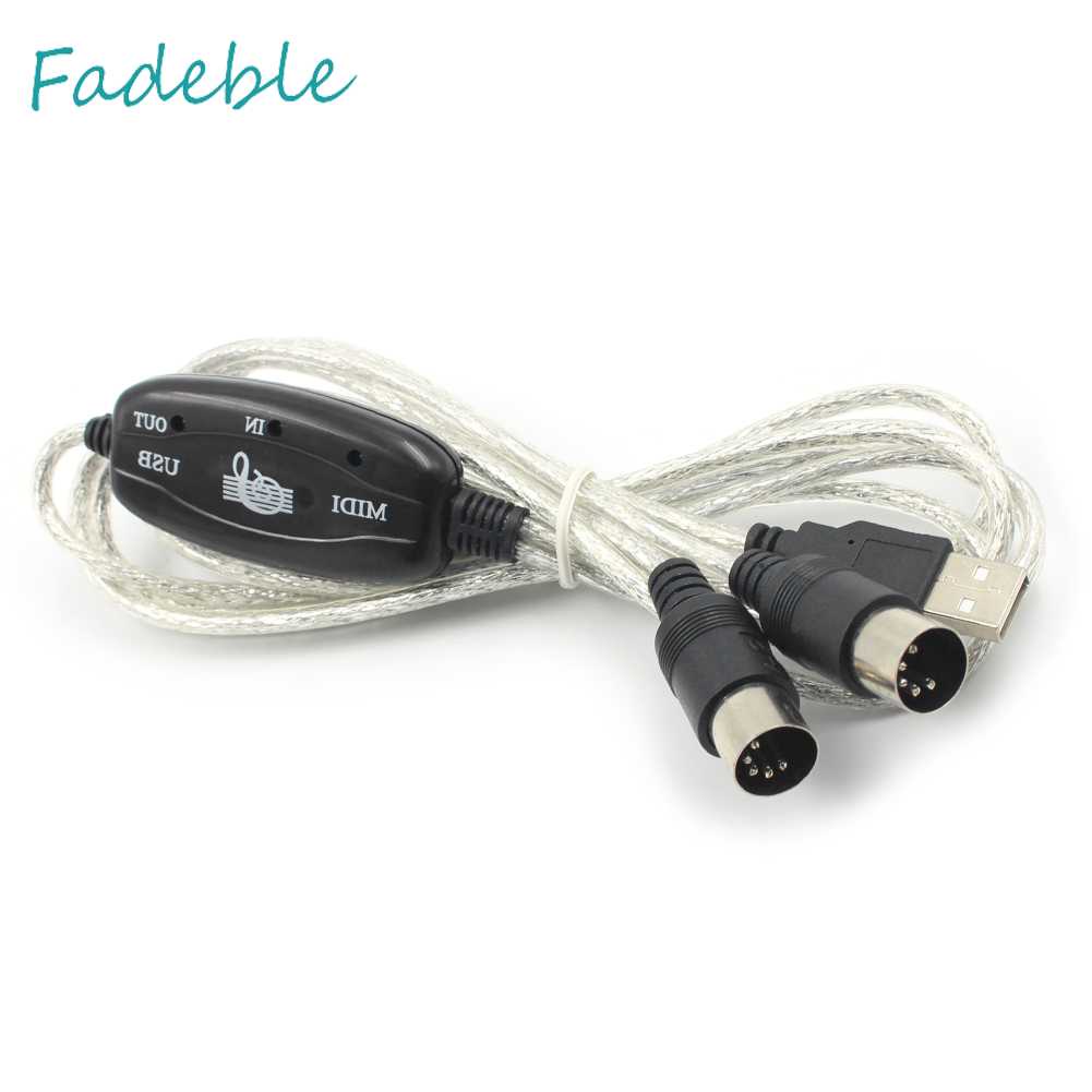 Cáp Chuyển Đổi MIDI Sang USB Chuyên Nghiệp Cho Bàn Phím Điện Tử