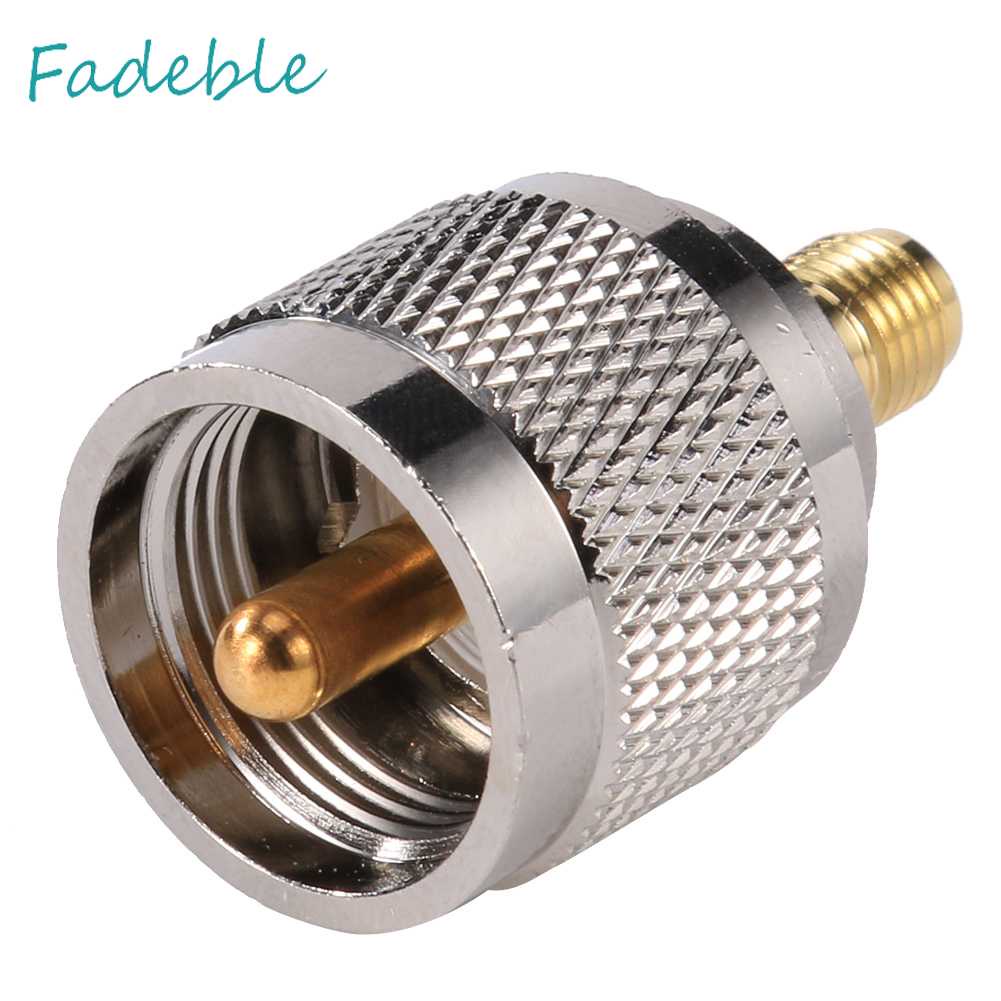 Đầu Nối Ăng Ten Radio Đồng Trục PL259 UHF-J Male Sang SMA-K Female