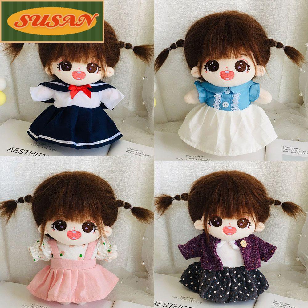 Bộ Trang Phục Cotton Gồm 5 Kiểu Dành Cho Búp Bê 20cm