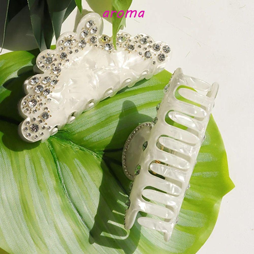 Kẹp Tóc Hình Cá Mập Đính Hoa Thời Trang Hàn Quốc Cho Nữ