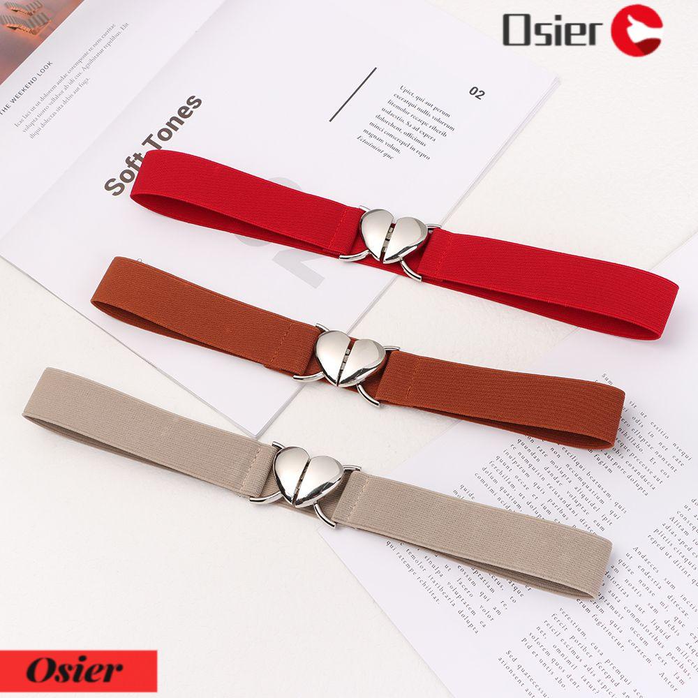 Thắt Lưng Co Giãn Khóa Trái Tim Trang Trí Thanh Lịch 1 Cái