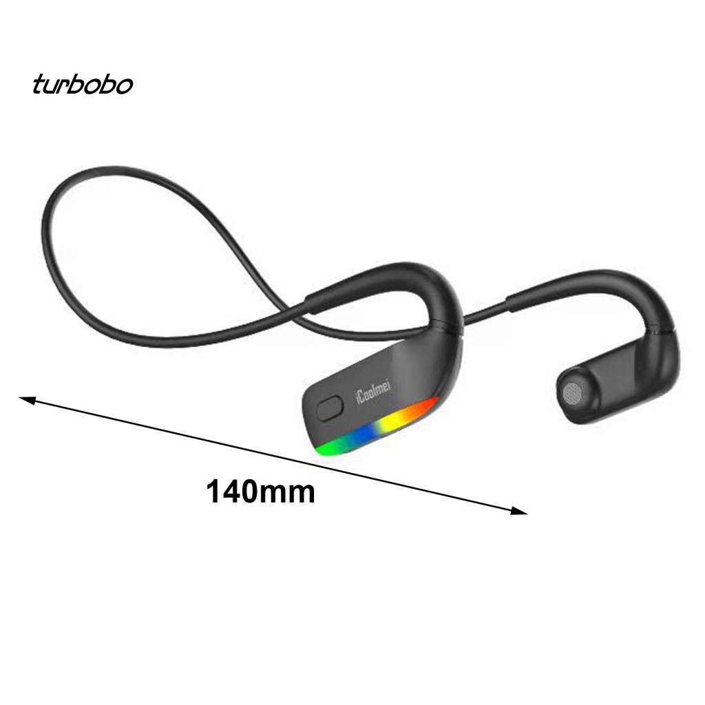 Tai Nghe Bluetooth Thể Thao turbobo Có Móc Vành Tai Tích Hợp Bộ Nhớ