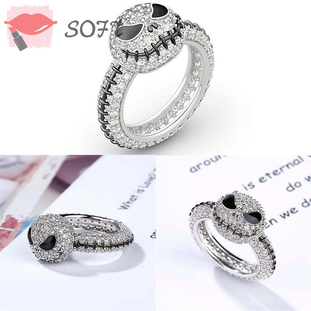 Nhẫn Hình Đầu Lâu Kích Thước 6-10