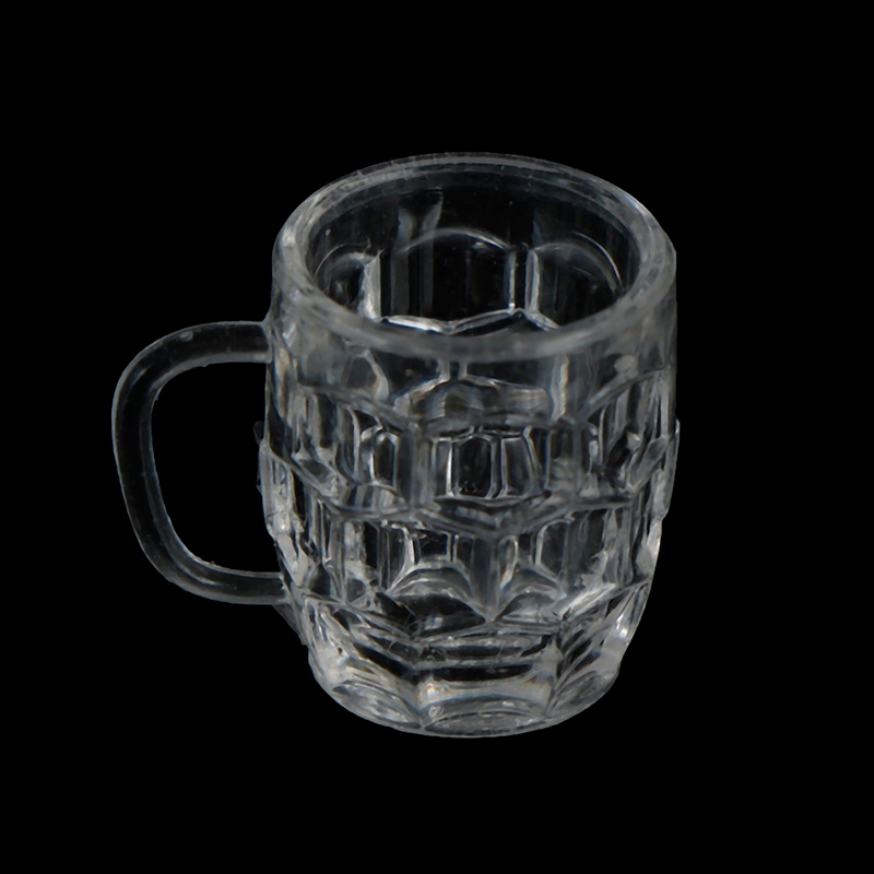 Set 2 Ly Rượu mini Tỉ Lệ 1: 12 Xinh Xắn Dùng Để Trang Trí Nhà Búp Bê