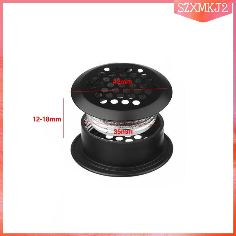 [szxmkj2] Bộ Tản Nhiệt Lưới Tròn Lỗ Thông Hơi Cà Phê Vòng Tròn Cho Ống Xả Nhiệt Và Ống Xả
